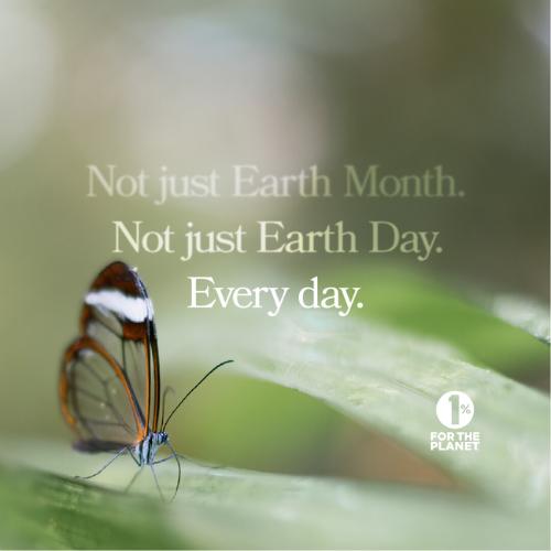 sustainability commitment - one percent for the planet