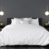 Organic Bamboo Duvet Cover | Pure White | Luxurious & Eco-Friendly