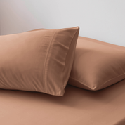 Organic Bamboo Pillowcase Set | Raisin