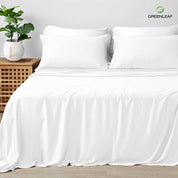Greenleaf - Luxury Organic Bamboo Sheets Set | Pure White