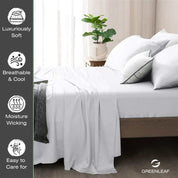 Greenleaf - Luxury Organic Bamboo Sheets Set | Twilight Grey